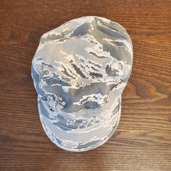 Vintage AIR FORCE DIGITAL CAMO UTILITY CAP‎ Unisex SIZE 22" - Picture 3 of 10